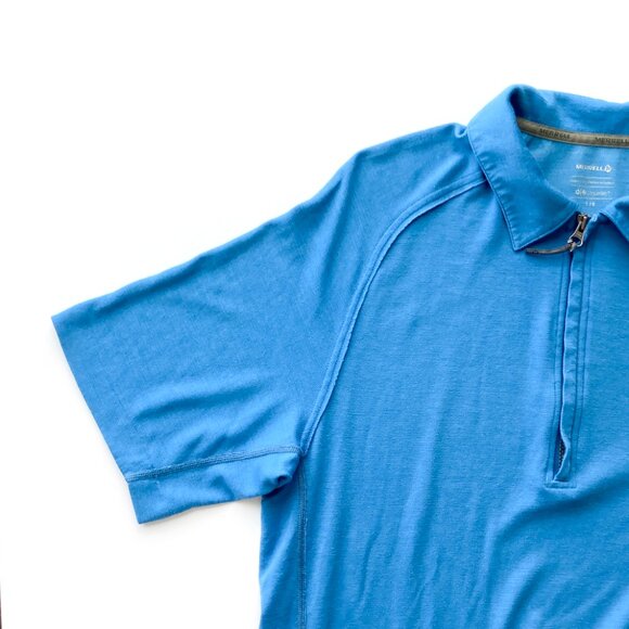 Merrell Coppertec Wool Blend 1/2 Zip Base Layer - Picture 5 of 11